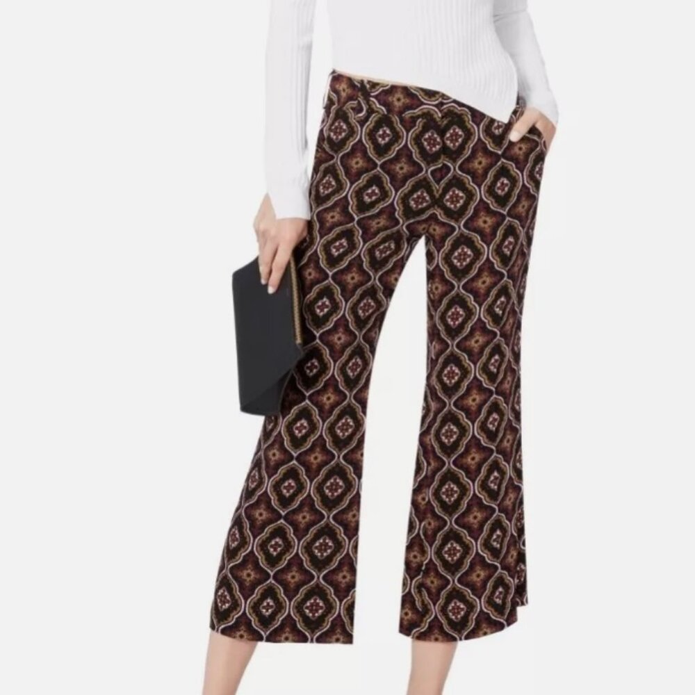 A.L.C. Felix Cropped Silk Pants